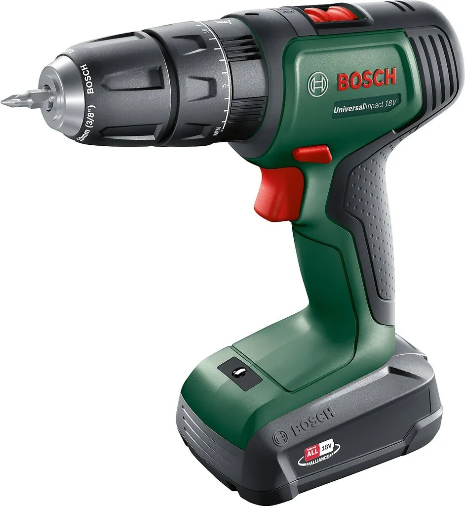 Offerta Bosch UniversalImpact 18V: Trapano Avvitatore + Batteria 18V