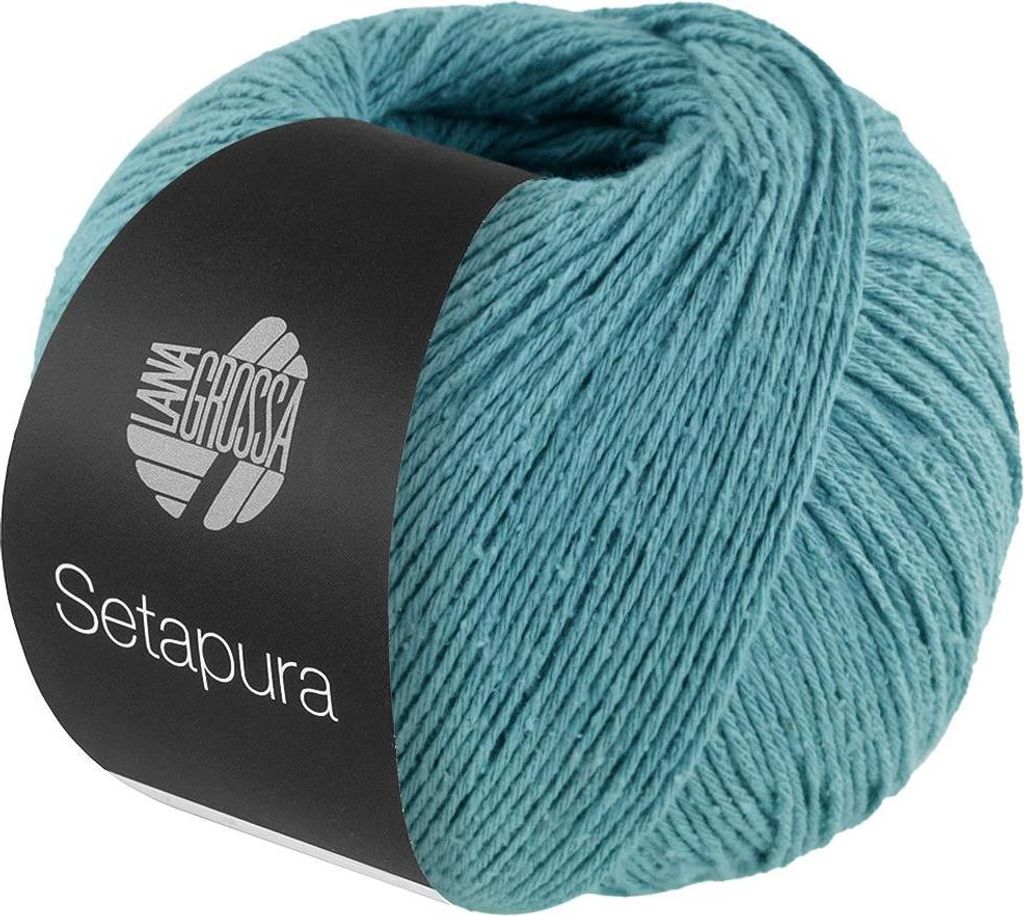 Lana Grossa - Setapura 0022 türkis Produktbild 