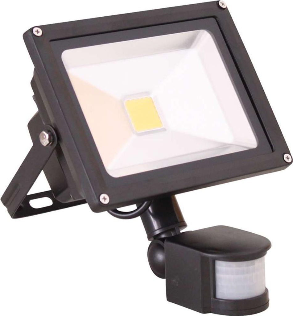 Grafner LED Flutlicht Strahler FR-T50S 6000K mit Bewegungsmelder