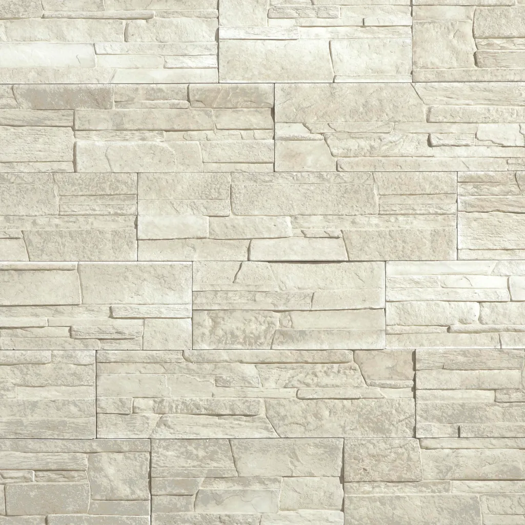 Plaquette de Parement en Pierre Beige Patagonia 20-33 x 9,2 cm STEGU