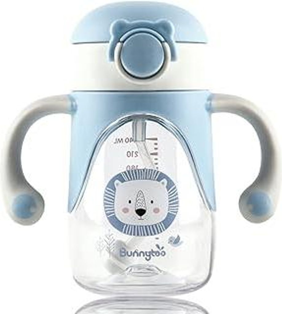 Bunnytoo Trainer Cup 280ml - Schnabeltasse Ab 12 Monaten, Trinklernbecher, Lernbecher Langlebig Und Hygienisch, Auslaufsicherer Silikonauslauf, Bpa...