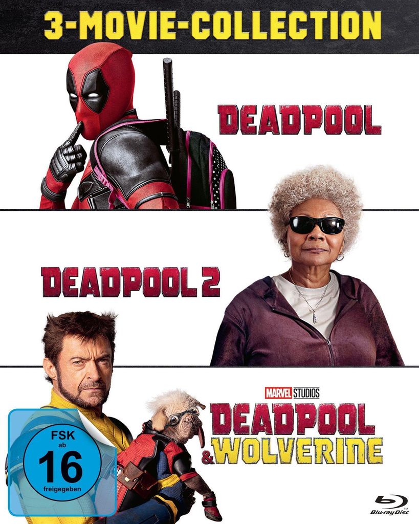 Deadpool 3-Movie-Collection BD Produktbild 