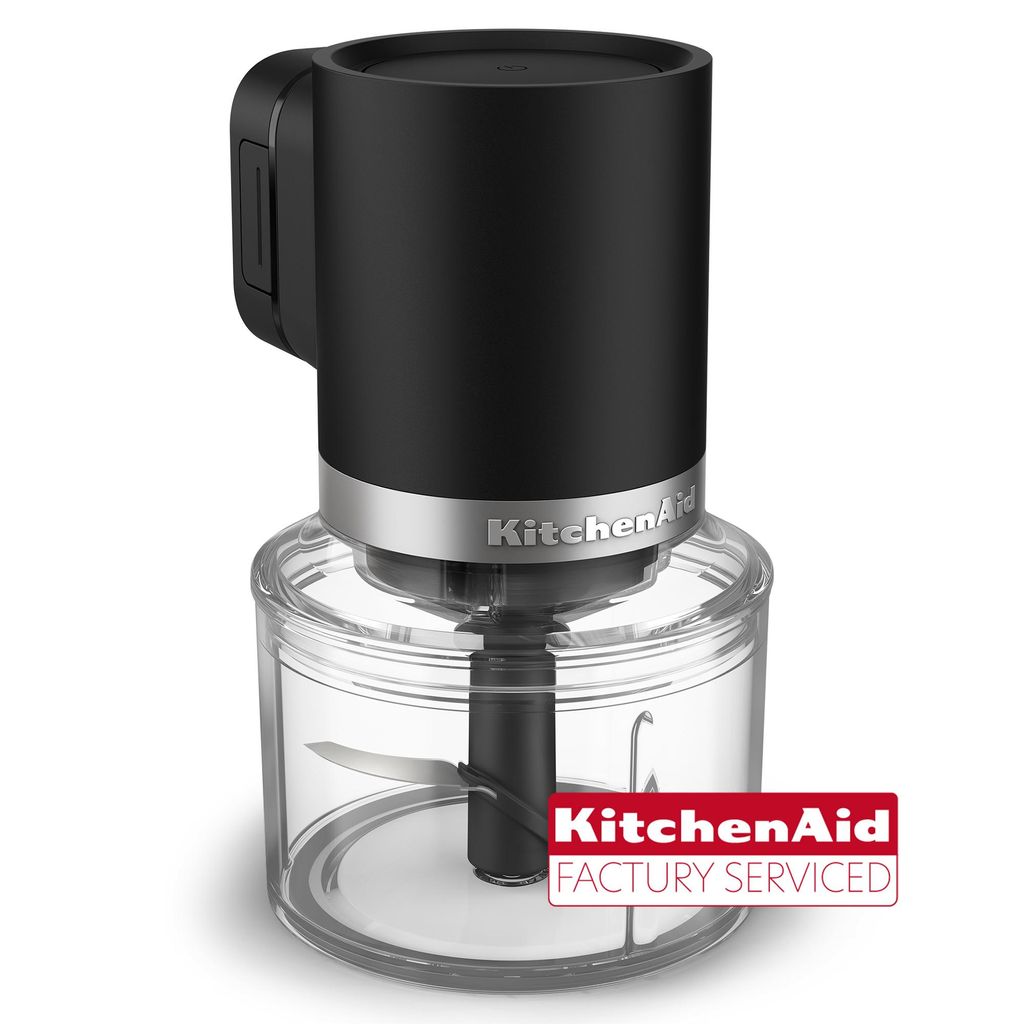 KitchenAid 5KTCR350BM Kabelloser Top-Down-Zerkleinerer Schwarz Factury Serviced