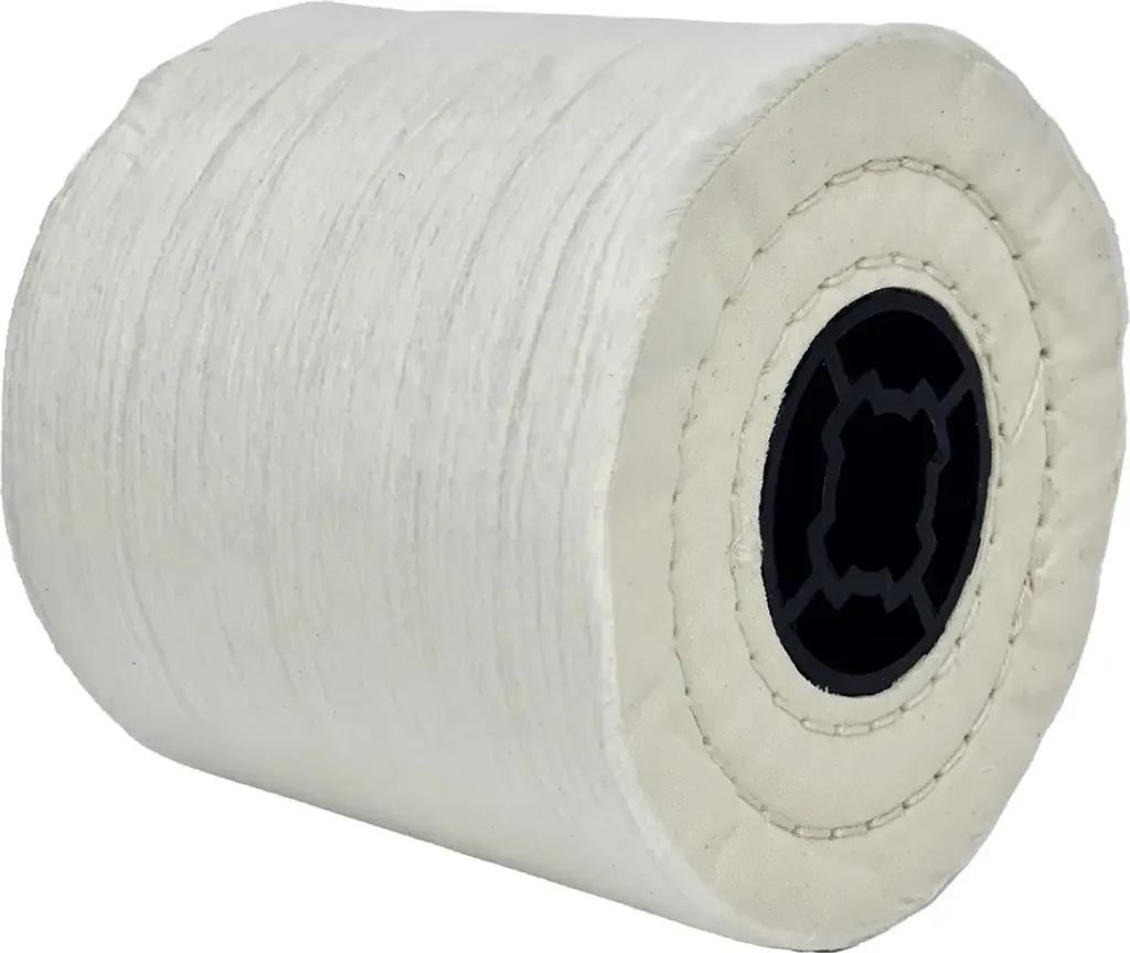 Rouleau coton pour satiner et lustrer les métaux 120x100mm chez Dedra