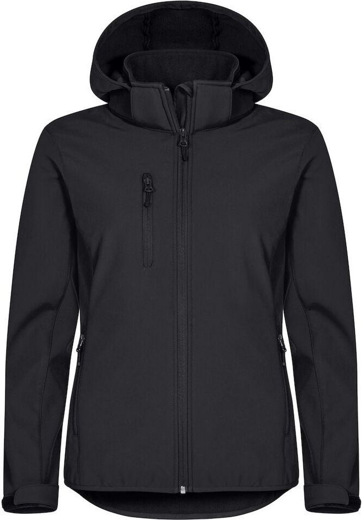 Clique - "Classic" Softshelljacke für Damen UB1097 (XXL) (Schwarz)