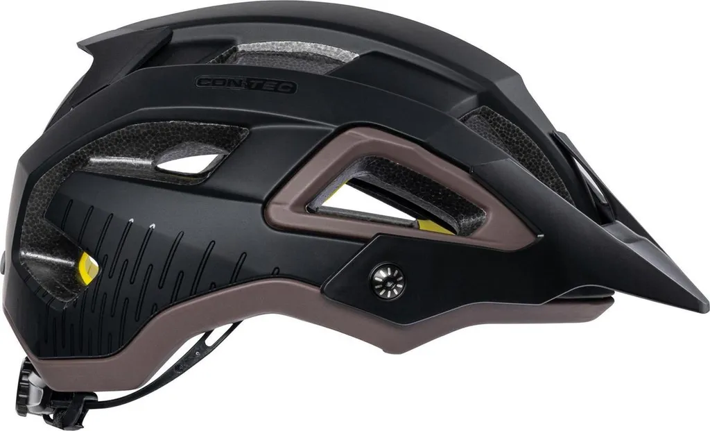 Casque de vélo route et VTT CONTEC Katla MIPS Noir Mat 55-59 cm M