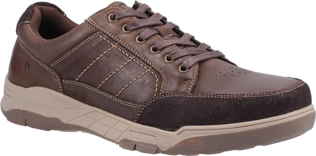 Hush Puppies - Herren Schuhe "Finley", Leder FS7671 (42 EU) (Kaffeebraun)