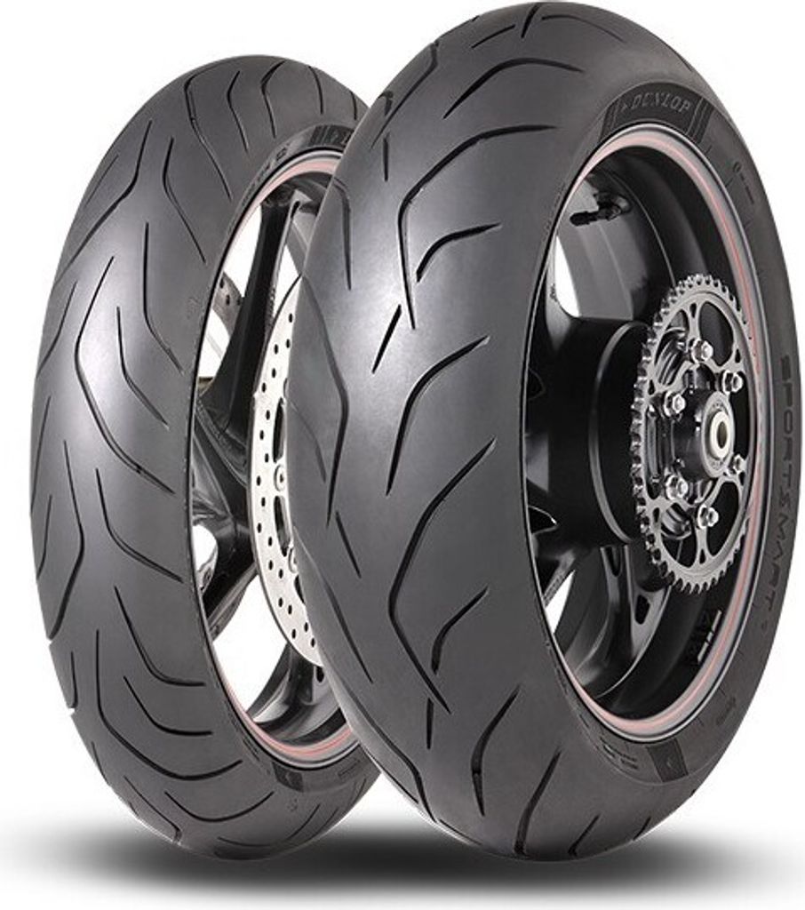Dunlop Sportsmart Mk3 120/70 R17 M/C Tl 58(W) Front Image du produit 