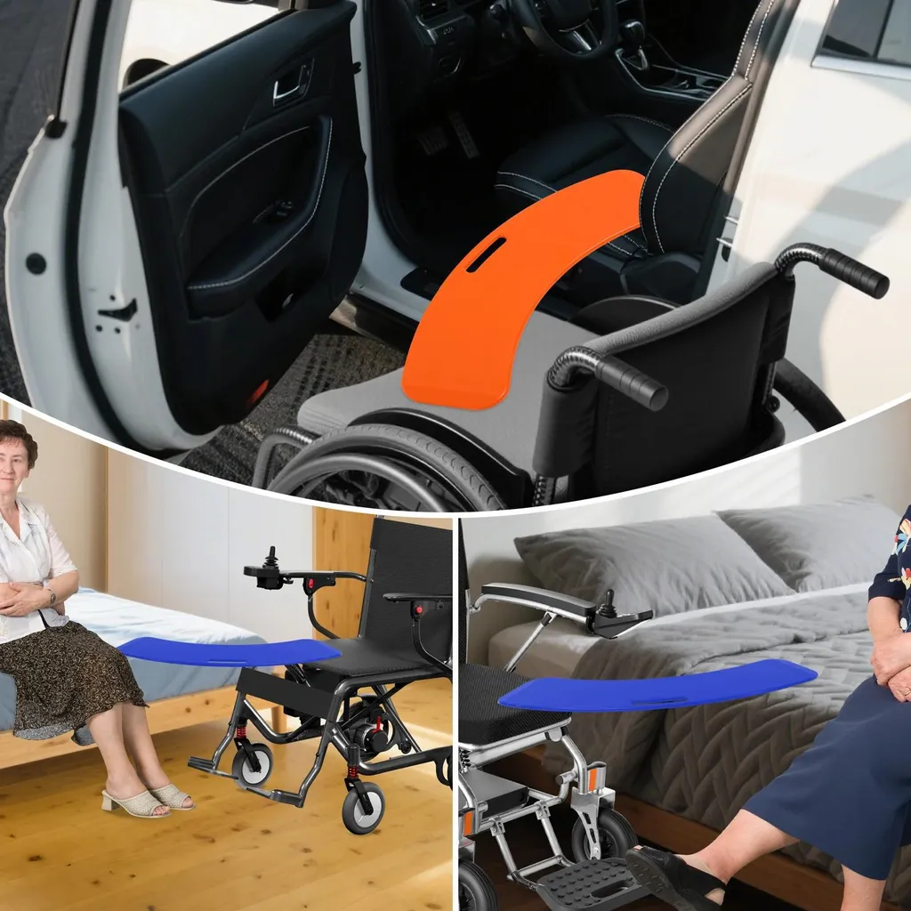 Soluzione Trasferimento Pazienti: Asse Blu 80x21 cm in ABS Rigido - 7