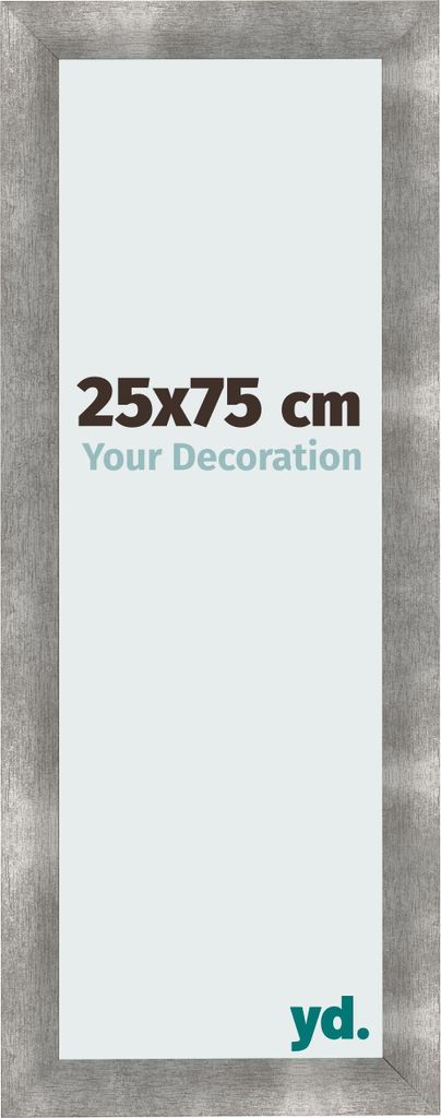 Bilderrahmen, 25x75 cm, Metall Vintage, MDF, Pisa