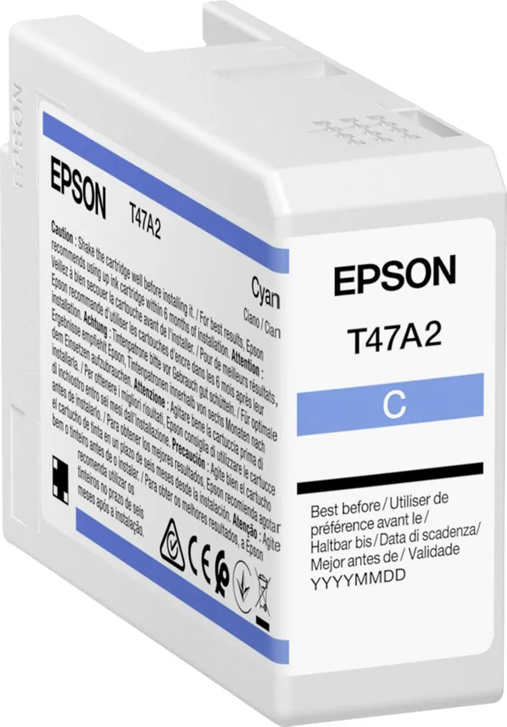 Epson T47A2 Ciano Originale 50ml per SureColor SC-P900 | Offerta