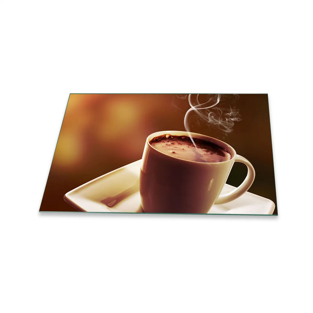 Piastra Vetro 80x52 Copri Fornelli Caffè - Più Spazio in Cucina