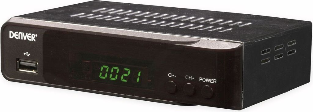 Denver DVBS-206HD HDTV Receiver, DVB-S2, Ethernet, Produktbild 