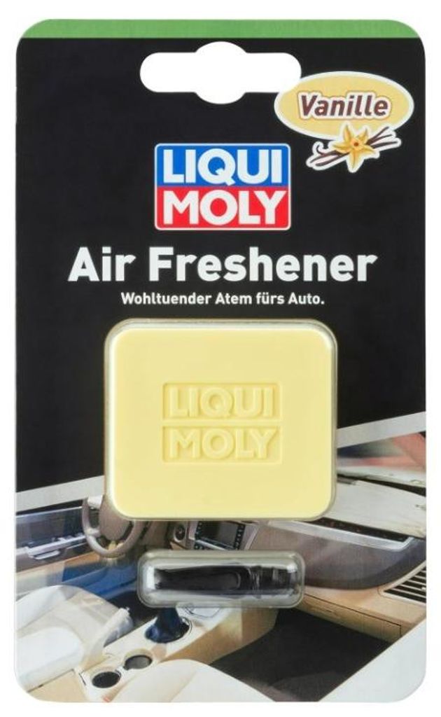 LIQUI MOLY Lufterfrischer Vanille Duft 17 g zum Anstecken an Lüftungsgitter