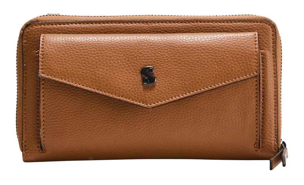 Borsa a Tracolla s.Oliver Portafoglio Donna Brown Marrone Chiaro