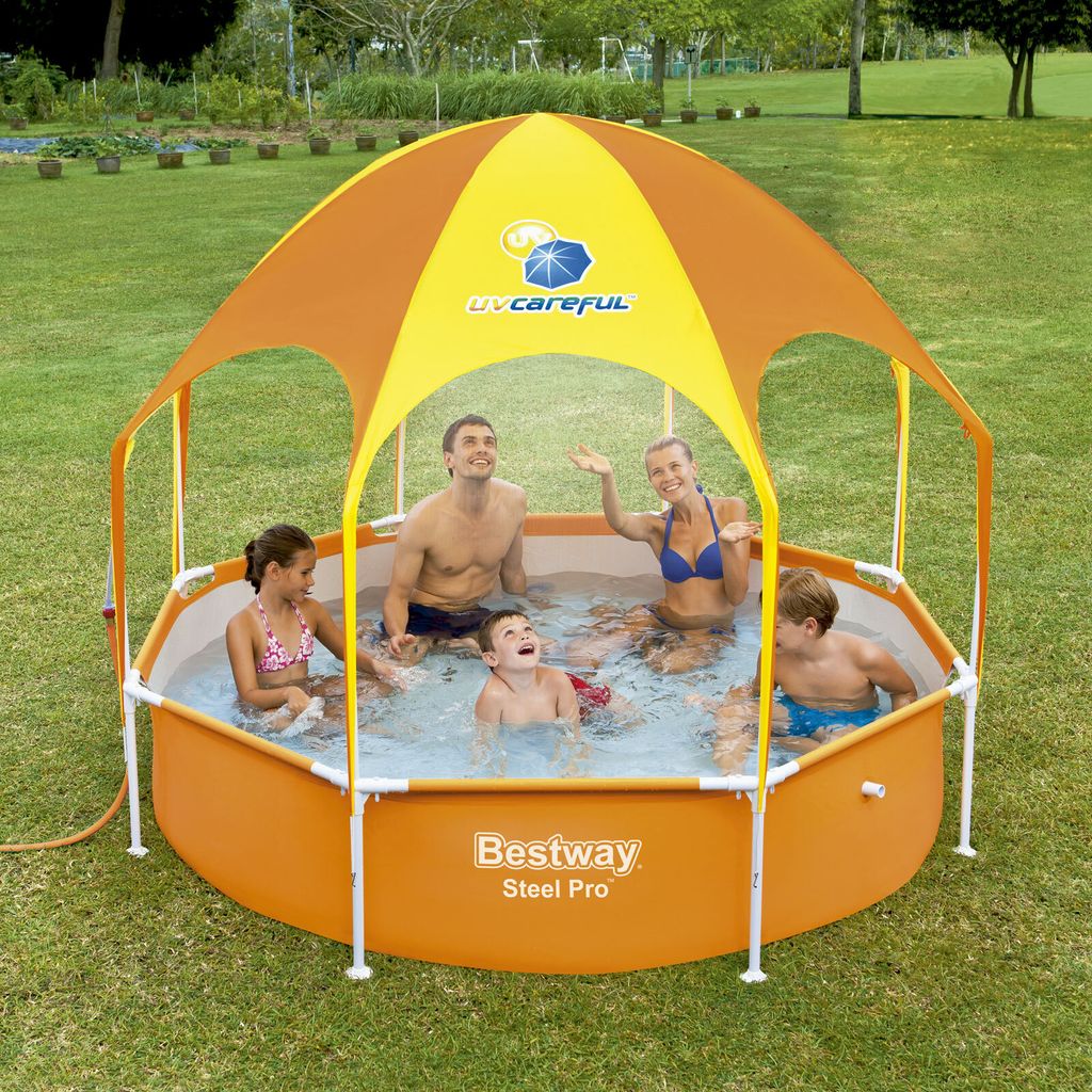 Bestway Splash in Shade Play Pool Schwimmbecken Planschbecken Kinder Baby 56432
