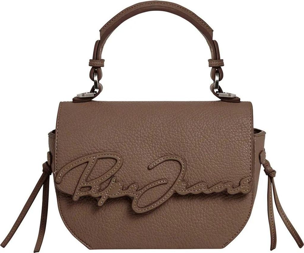 Pepe Jeans Amber Script Handtasche Braun Braun One Size