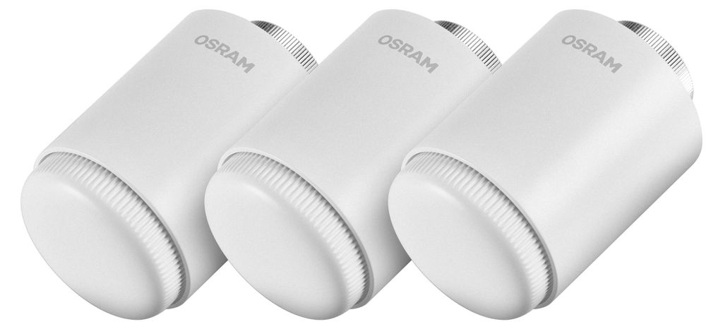 OSRAM SMART+ WIFI Radiator Thermostat Weiß 3er-Pack, Produktbild 