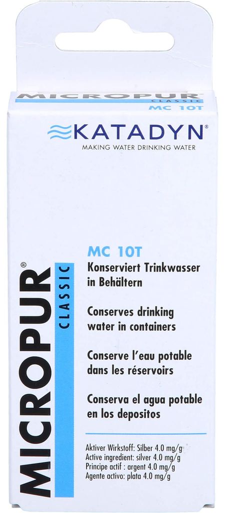 Micropur Classic MC 10T, 40 St. Tabletten Produktbild 