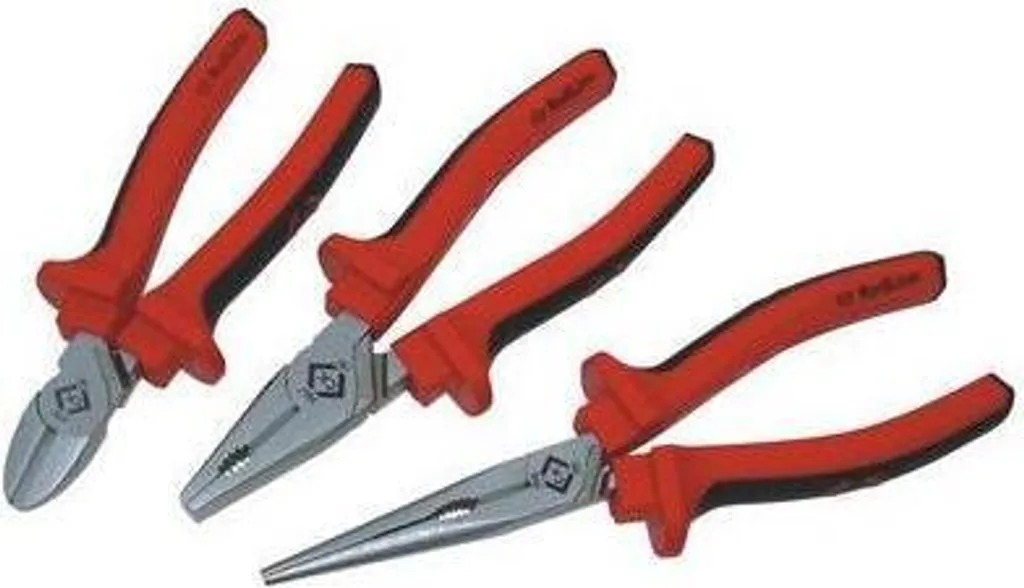 C.K T3803 Jeu de 3 pinces d'atelier professionnelles de haute précision