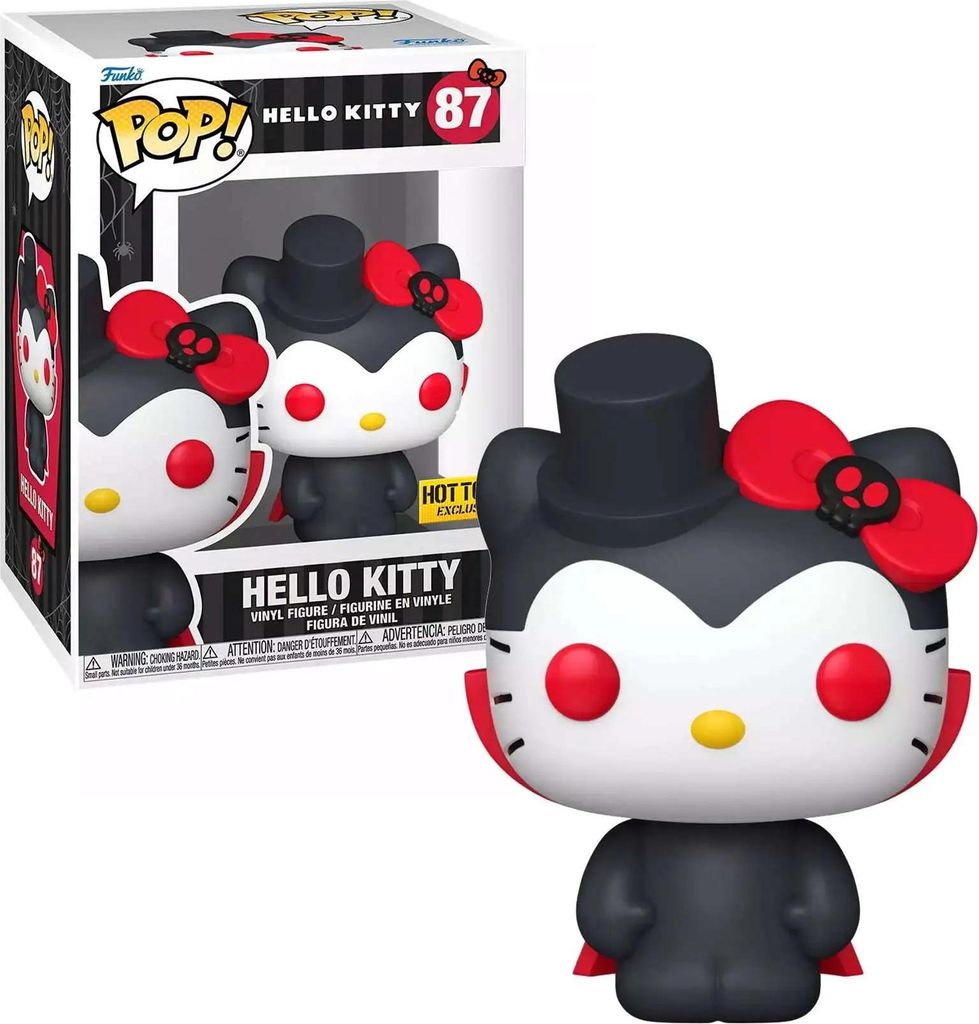 Statuetta Funko POP Hello Kitty 87 Hello Kitty (Vampire) Immagine del prodotto 
