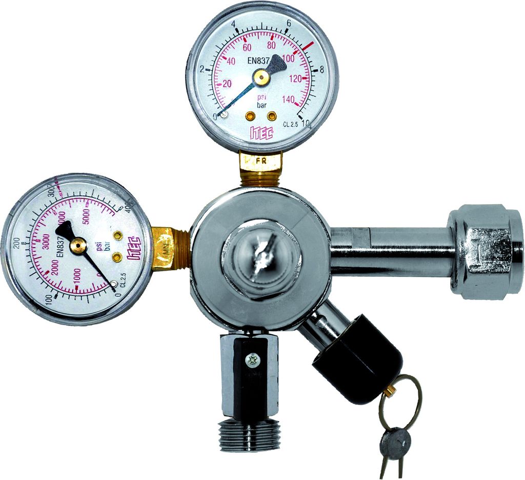 Druckminderer, Druckregler, Druckreduzierventil - CO2 für AFG 7bar, 1-leitig
