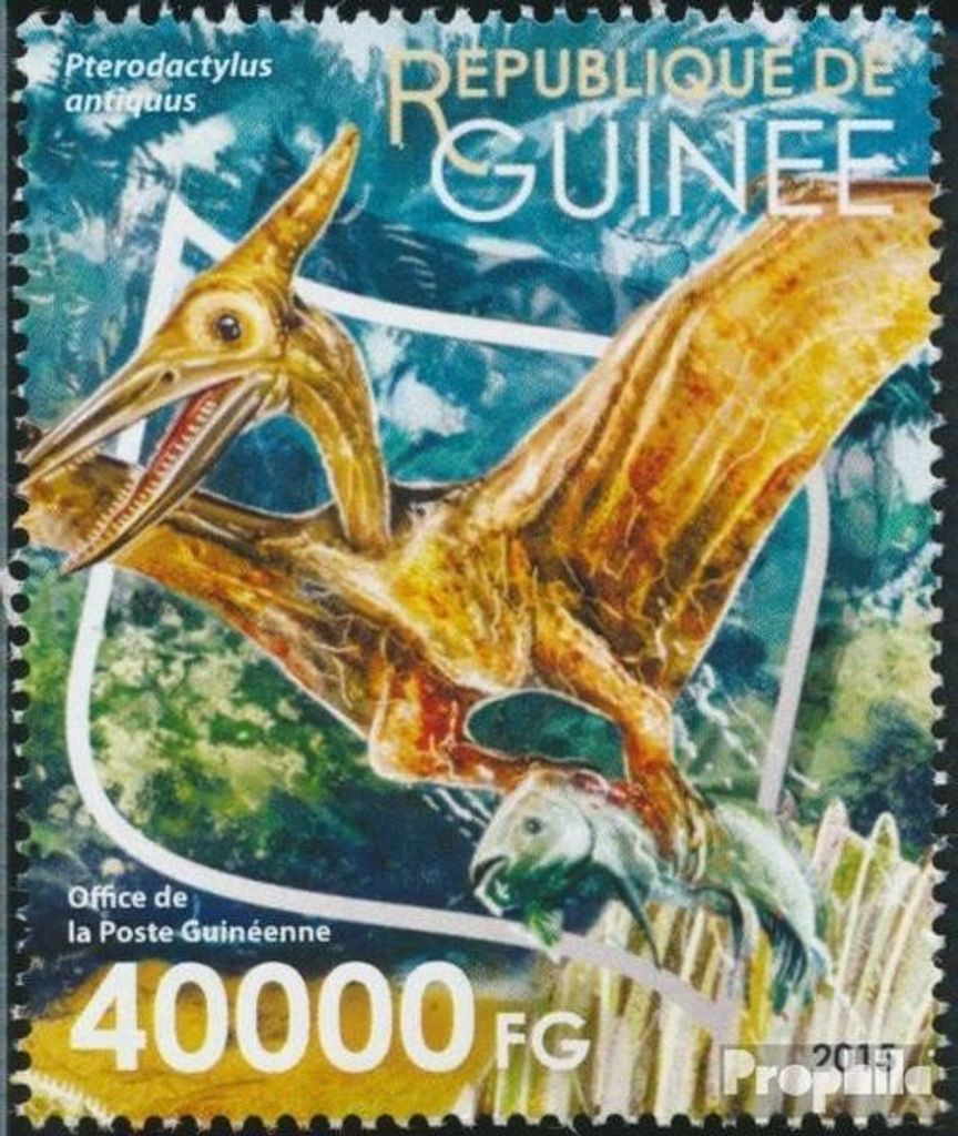 Briefmarken Guinea 2015 Mi 11427 (kompl. Ausgabe) postfrisch Dinosaurier