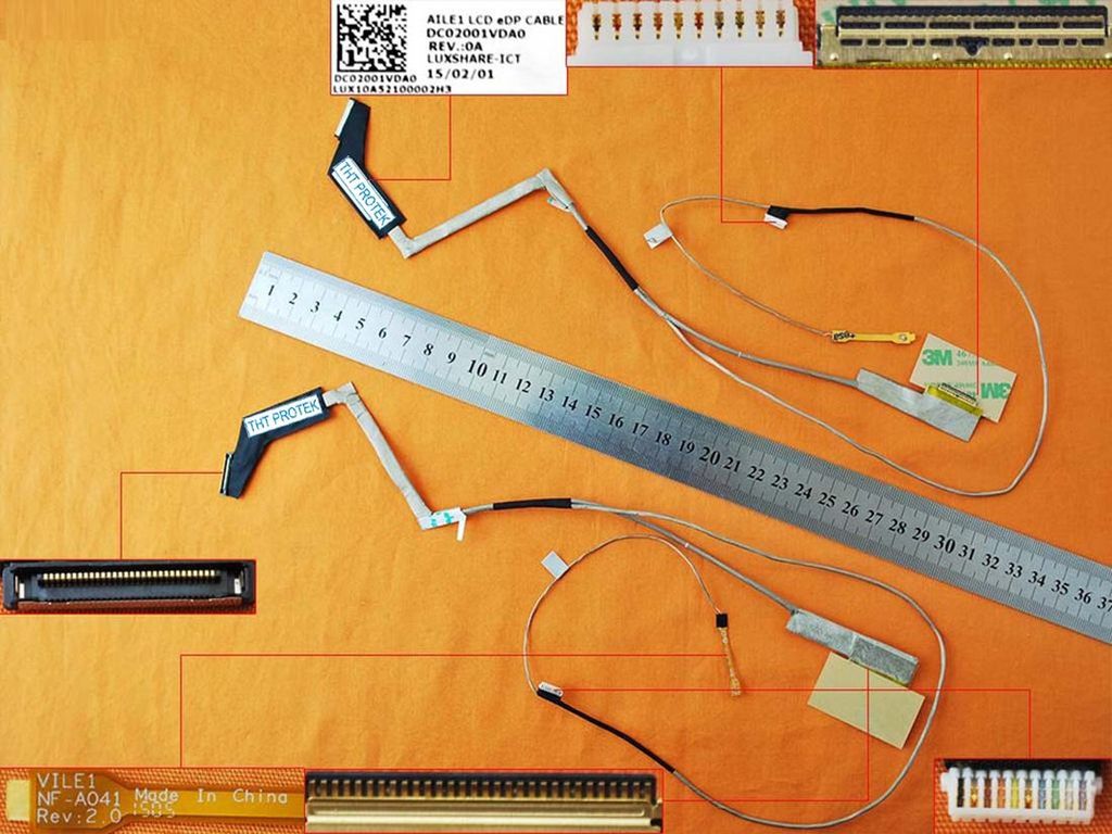 Displaykabel Bildschirm LED screen cable kompatibel für P/N: DC02001VDA0