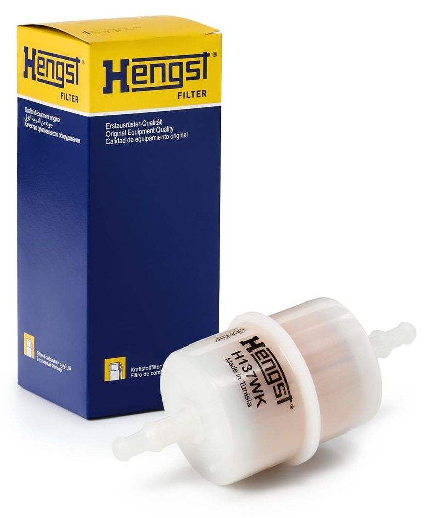 Kraftstofffilter Leitungsfilter 116 mm HENGST FILTER für Produktbild 