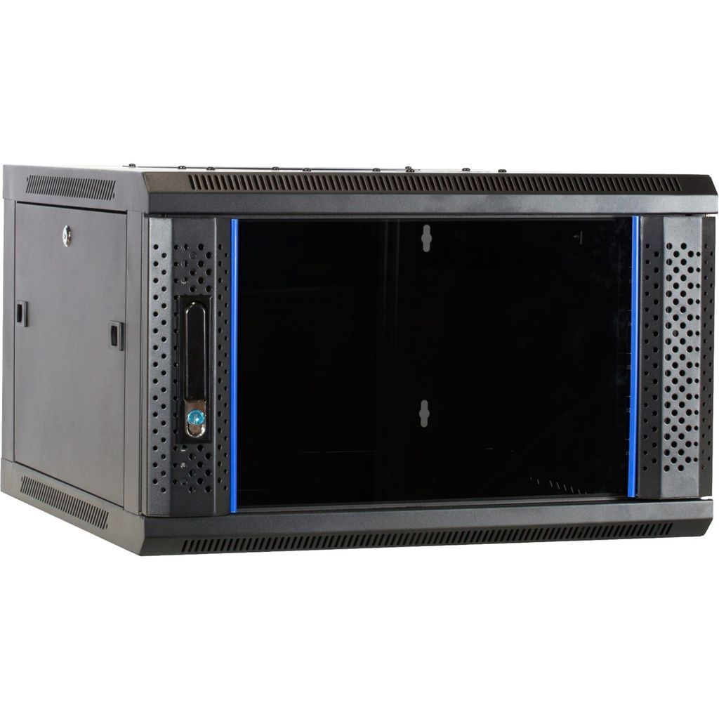 DSIT 6 HE Serverschrank, Wandgehäuse, mit Glastür (BxTxH) 600 x 600 x 368mm (DS6606)