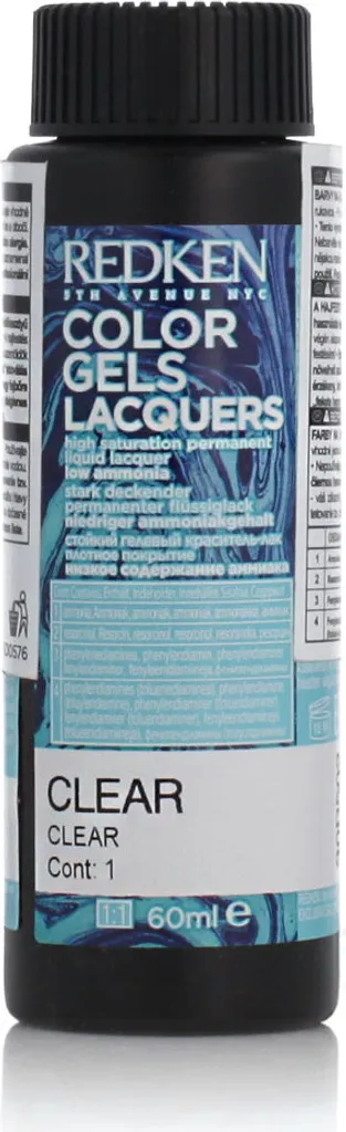 Redken Color Gels Lacquers Clear 60ml - Trattamento Lucentezza Intensa