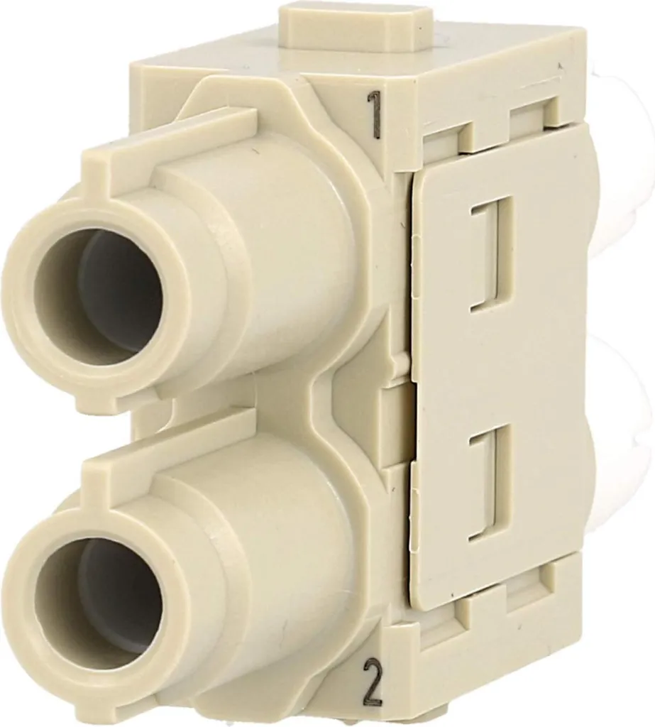 Module Harting Han HV 2 Contacts 2500V 16A avec Connexion à Sertir