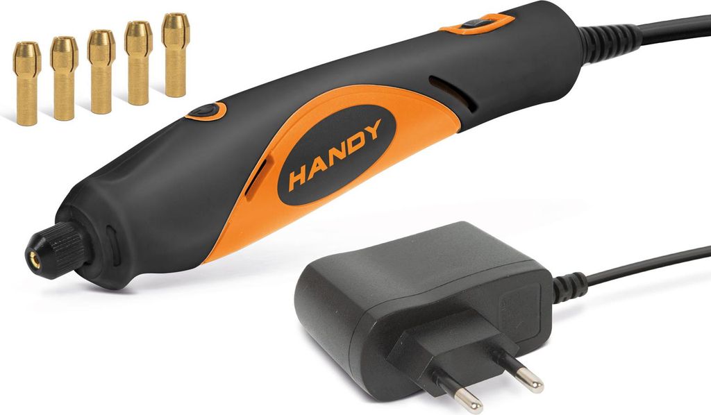 Handliche Midi-Bohrmaschine für Hobby und Gravieren, 18 V – Kompakt und leicht – Geeignet zum Bohren, Schleifen, Polieren, Schneiden und Gravi...