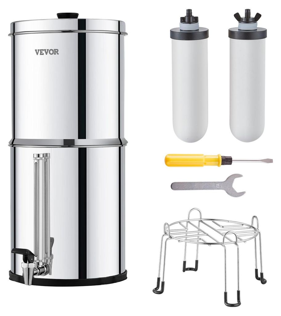 VEVOR Schwerkraftbetriebene Wasserfiltersystem, 2,25G 304 Produktbild 