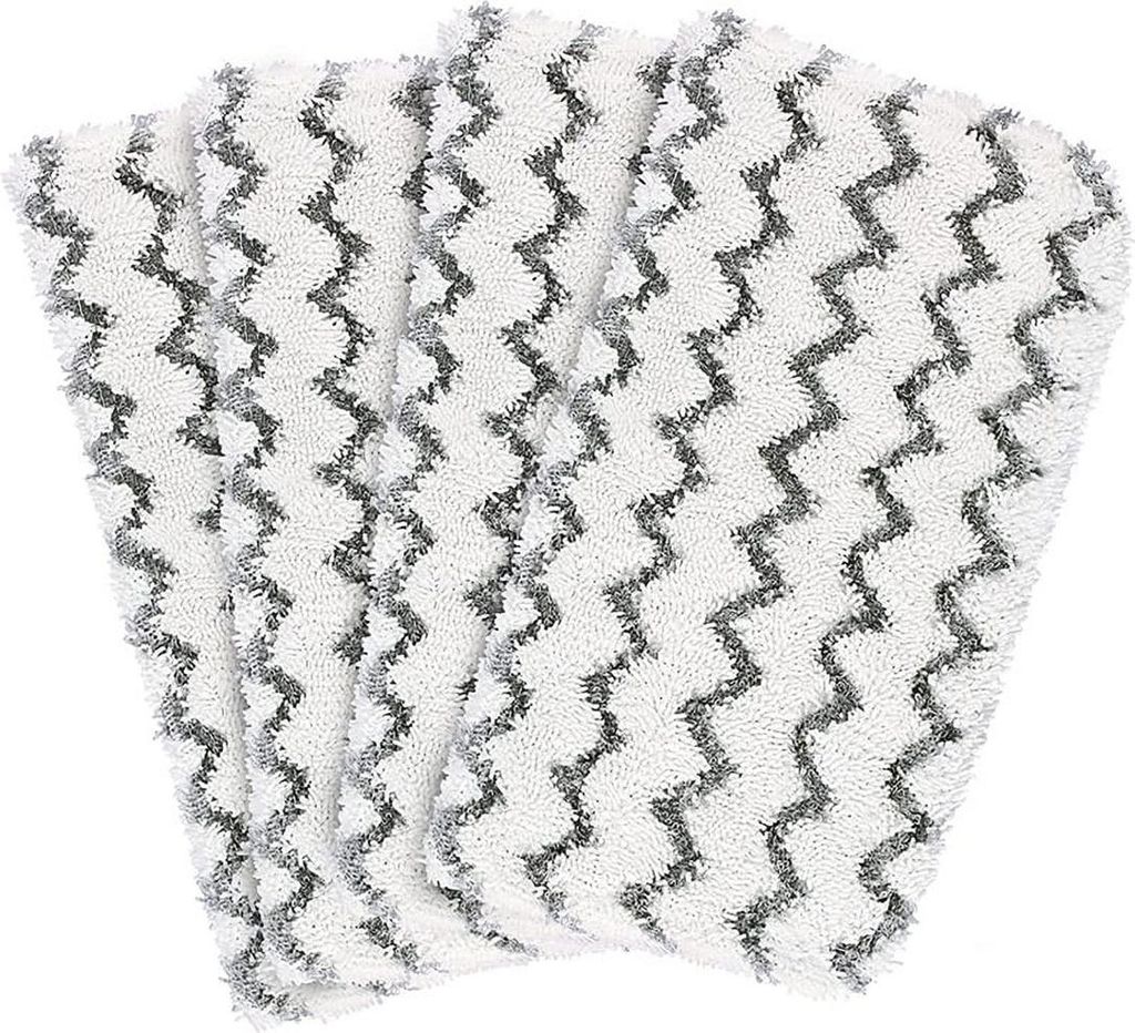 4er-Pack für Shark Steam Mop S1000 S1000A S1000C S1000WM S10001C, waschbar, für Shark Steam Mop, Pads, Ersatz