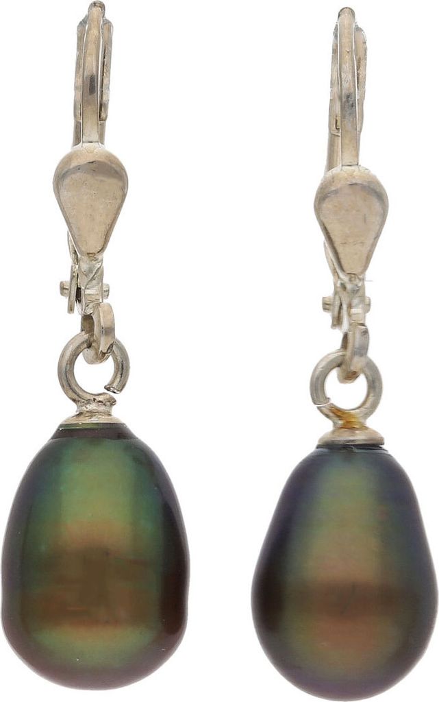 JuwelmaLux Perlen Ohrhänger 925 Sterling Silber Süsswasser Zuchtperle JL30-06-3045