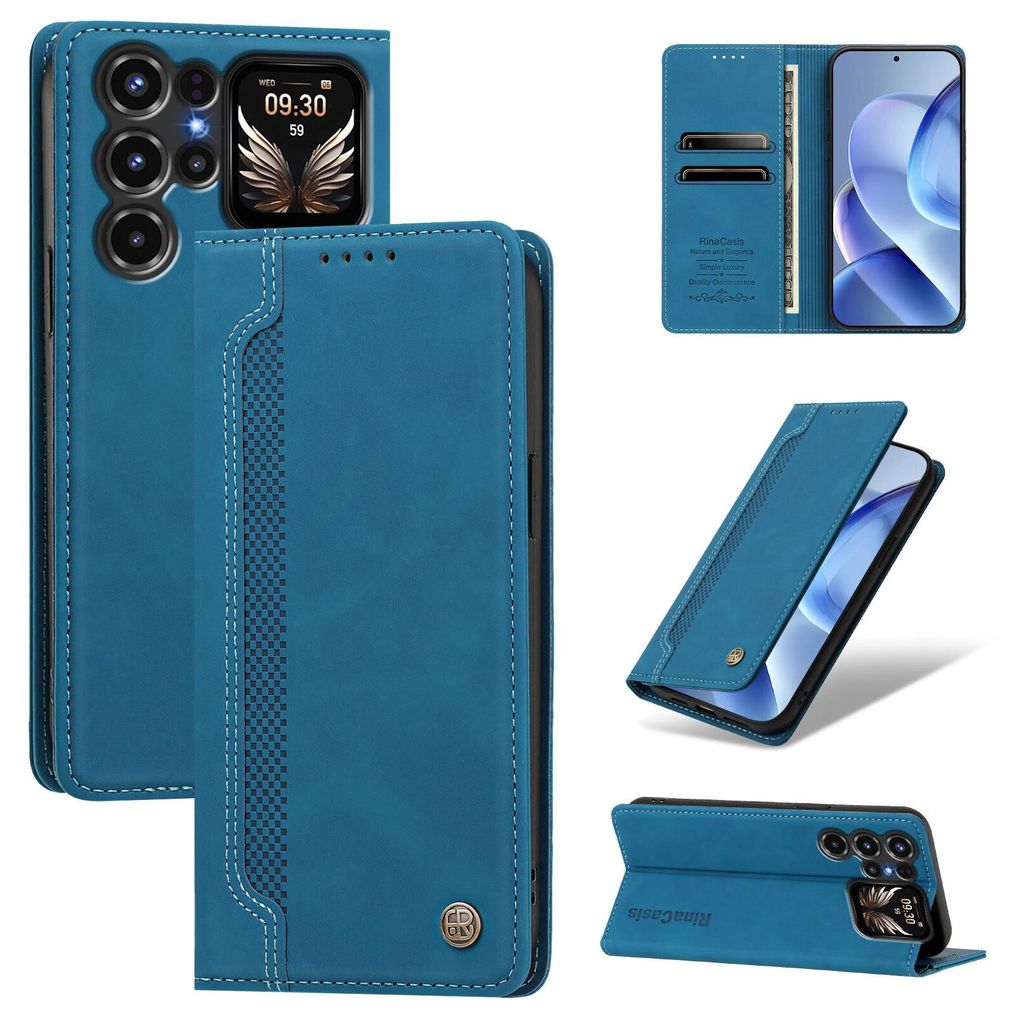 Handyhülle für Oukitel C68 Plus, Leder Wallet Klapphülle Produktbild 