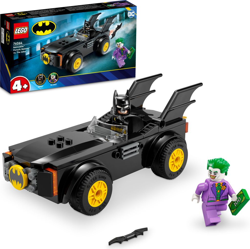 LEGO 76264 DC Verfolgungsjagd im Batmobile: Batman vs. Produktbild 