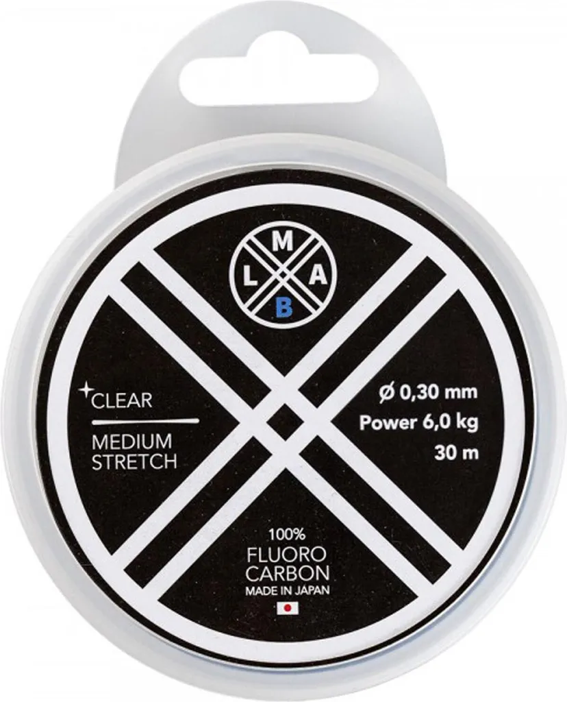 Fluorocarbone LMAB 100 Pro 30m fil de pêche anti-coupe pour bas de ligne