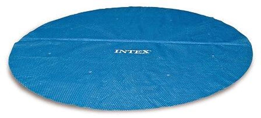 Pool-Luftpolsterfolie, 3,44 m Durchmesser, blau, 120 Mikron