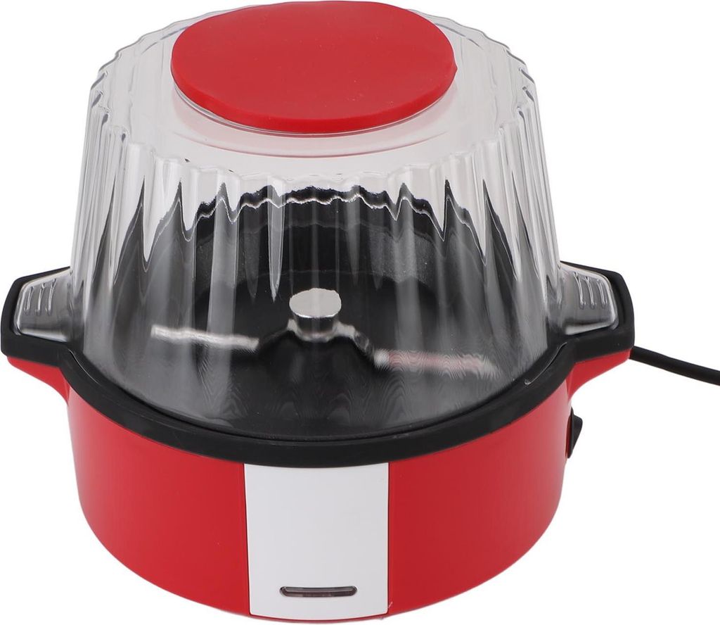 Popcorn Maker Multifunktional Transparenter Deckel Vollautomatische kleine elektrische Popcornmaschine für Zuhause EU Stecker 220V