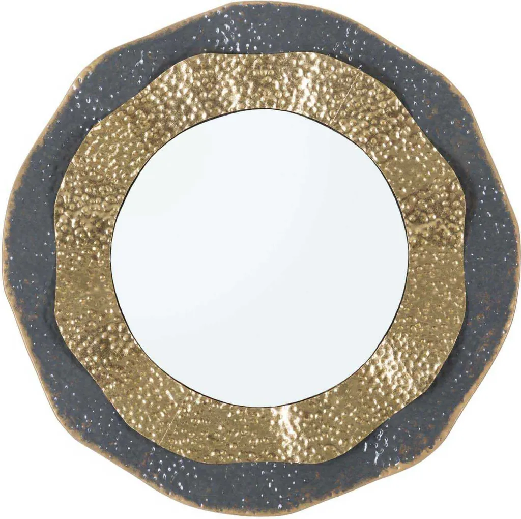 Miroir mural Shai Dark : solution déco pour illuminer un mur sombre