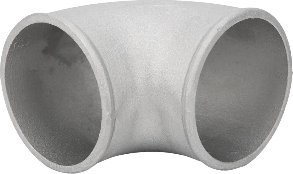 Coude Intercooler 90° de 3,5 Pouces, Tuyau de Suralimentation Aluminium
