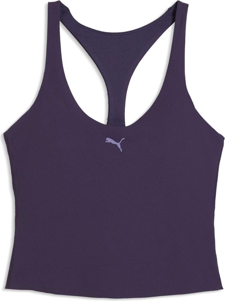 Puma W SHAPELUXE RACERBACK TANK - Deep Plum, Größe:XL