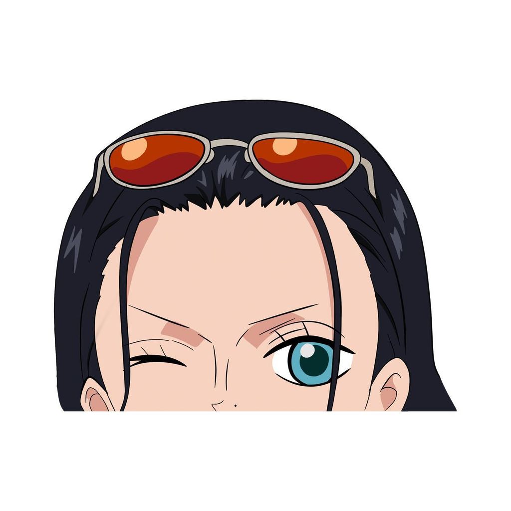 DTF UV Sticker Anime Manga Cool Peeker Sticker UV beständig auf Glas, Auto, Laptop Transferaufkleber zum direkt aufkleben, Spiegel Fenster, Dekora...