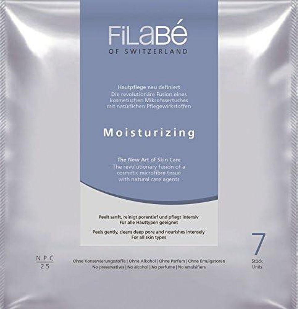 FiLaBe Moisturizing Tücher zur Gesichtsreinigung & Pflege für unreine Haut – 28 vegane Anti-Aging Mikrofasertücher mit natürlichen, Gesichtsp...