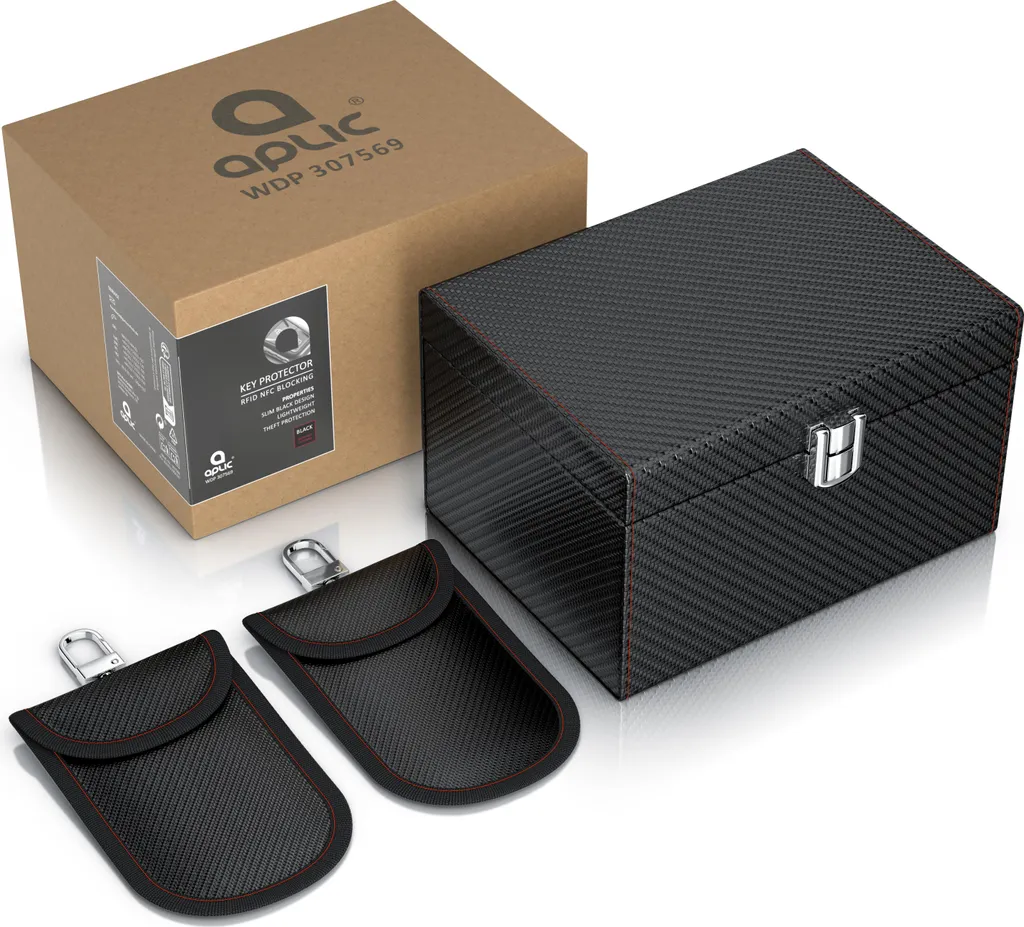 Set Aplic Luxury Protection: Box Faraday e Custodie RFID Premium - 7
