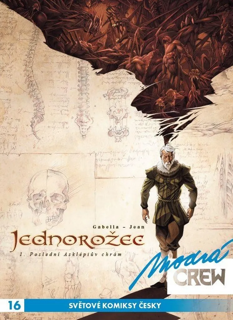Jednorožec 1+2 Modrá CREW 16 - BD Fantastique de Mathieu Gabella 16