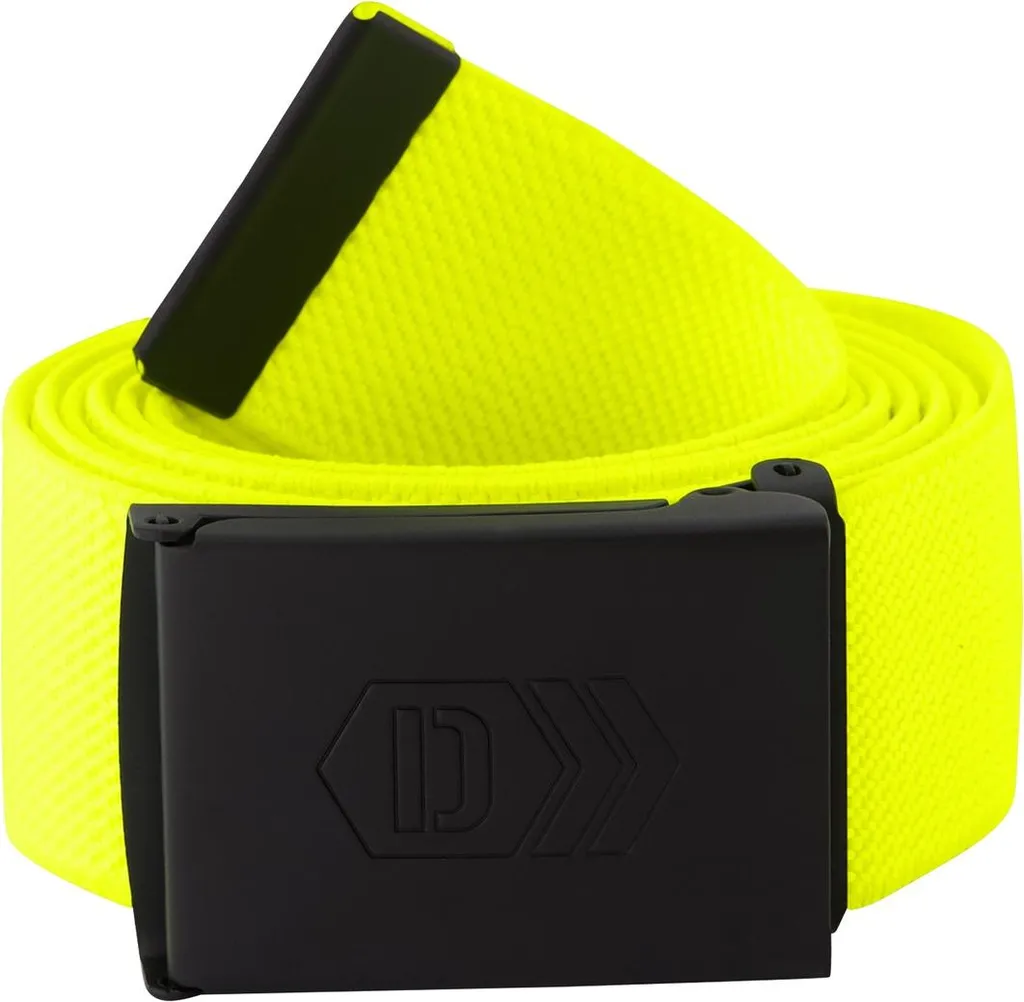 Ceinture stretch robuste DASSY 800102 Jaune Néon ajustable Xantus