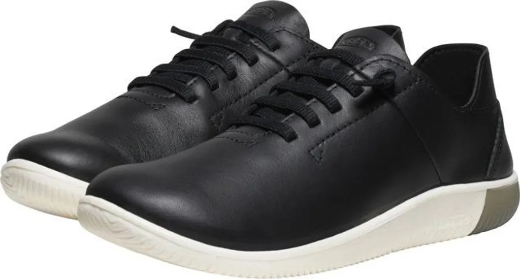 Chaussures KEEN KNX UNLINED W légères et aérées noir et blanc étoilé